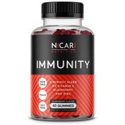 Nicari Nutrition - IMMUNITY | Elderberry Vegan Gummy - Immune Support Supplement - 60 Count