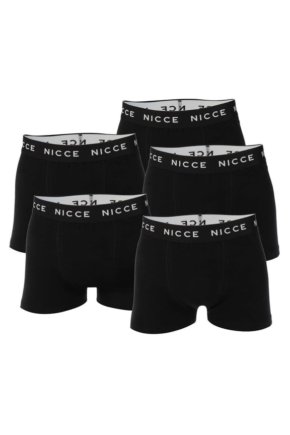 Nicce Mens Galan Boxer Shorts (Pack of 5)