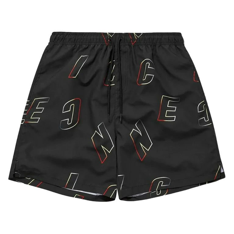 Nicce Surface Swim Short Mens Active Shorts Size L Color Black