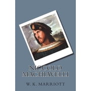 Niccolo Machiavelli, Paperback