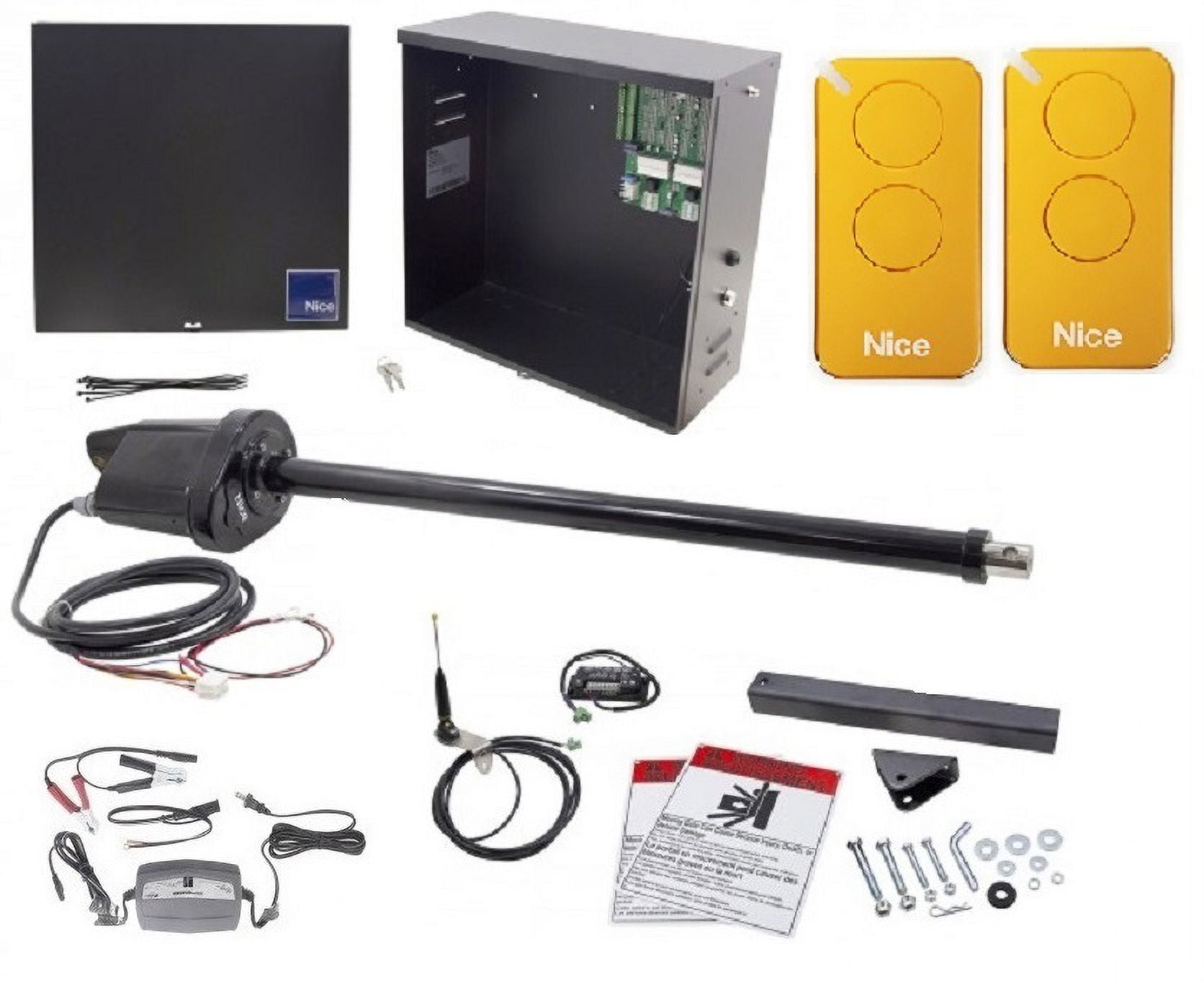 Nice Apollo 1500 Swing Gate Opener Receiver 2 Transmitter Remote