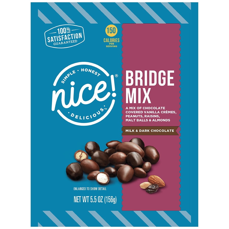 Nice! Bridge Mix Milk & Dark Chocolate5.5oz
