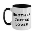 thumbnail image 1 of Nice Brother Two Tone 11oz Mug, Brother Coffee Lover, Present For Little Brother, Unique From Brother, 1 of 2