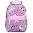 thumbnail image 1 of Nice Choice Cute Toddler Preschool Backpack Dinosaur Unicorn School Book Bag for Girls, Boys, Kids, Kindergarten Nursery Travel Bag with Chest Strap(Purple Unicorn), 1 of 7