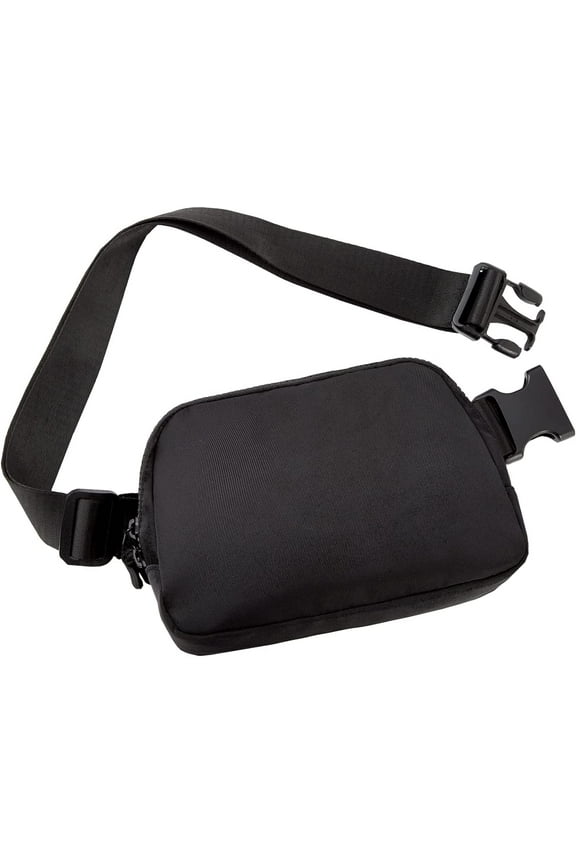 Fanny Pack For Womens Girls Mini Belt Bag Small Fanny Pack Crossbody Waist Pack for Running Travel Hiking(Black)