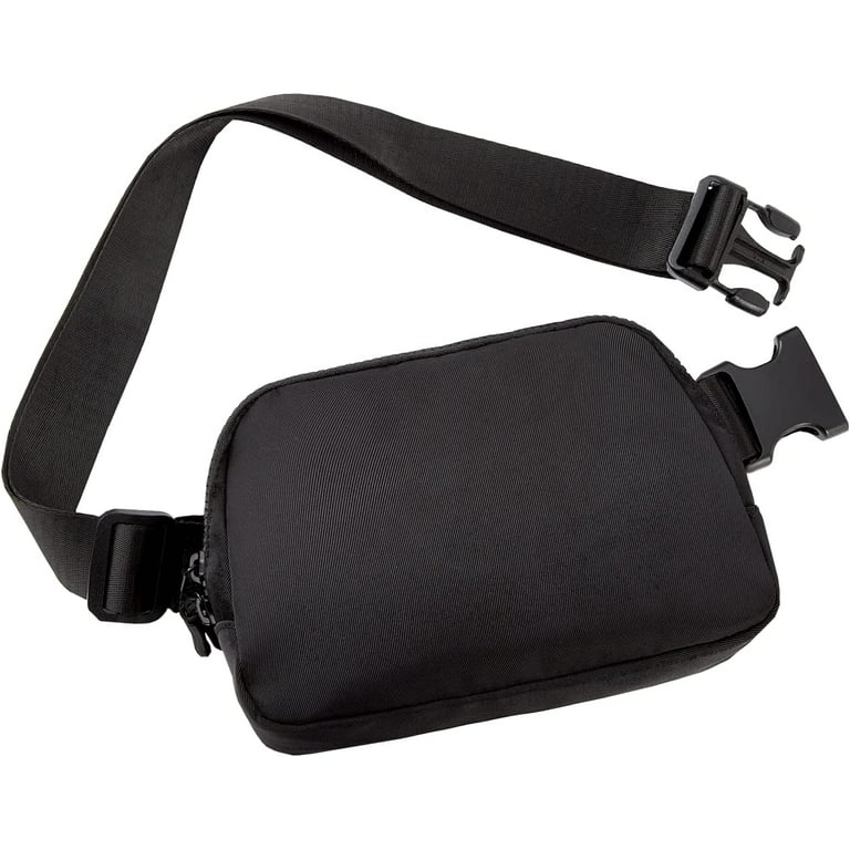 Large Leather Body Bag Fanny Pack Bum Bag Close to Body 