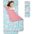 Nice Choice Toddler Nap Mat with Pillow and Blanket,Extra Large Rolled