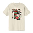 thumbnail image 1 of Nice Christmas Stocking Men's Natural Crew Neck Short Sleeve Tee-XL, 1 of 5