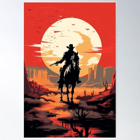 Nice Cool Art Works Of Rdr 1 And 2 Online Best Game Poster Wall Art For Living Room Bedroom , Poster Print Only