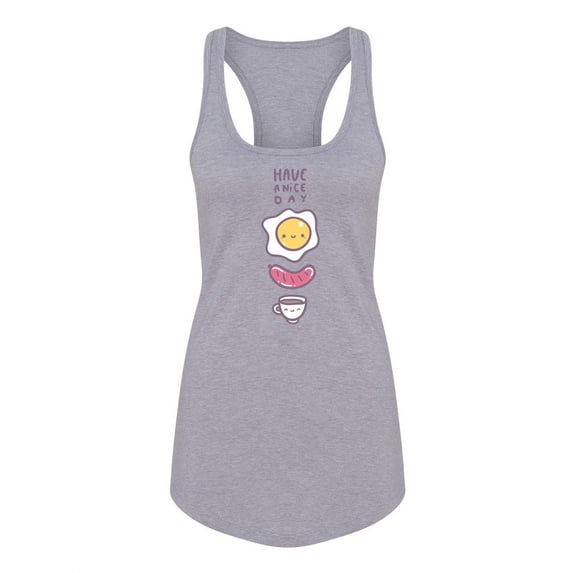 Nice Day Breakfast Tank Women -Image by Shutterstock, Female Small