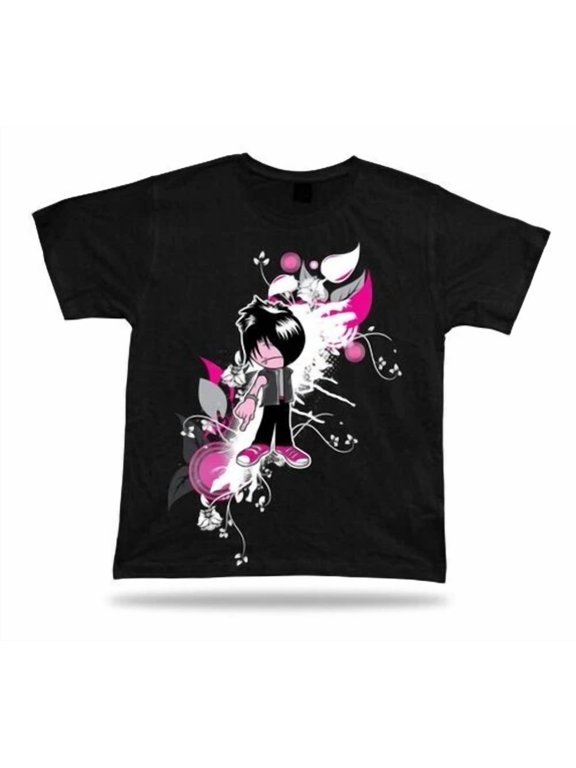 Nice Emo Kid Modern Stylish Vector Special Design Birthday Gift T-Shirt