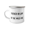 thumbnail image 1 of Nice Father-in-law Gifts, Father-in-Law of the Wild One, Beautiful 12oz Camper Mug For Father From Daughter, 1 of 2