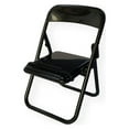 thumbnail image 1 of Nice Folding Chairs Miniature, Plastic Foldable Chair Phone Stand for Dollhouse Decoration, Mini Chair Cell Phone Holder, Tiny Furniture Gift, 1 of 2