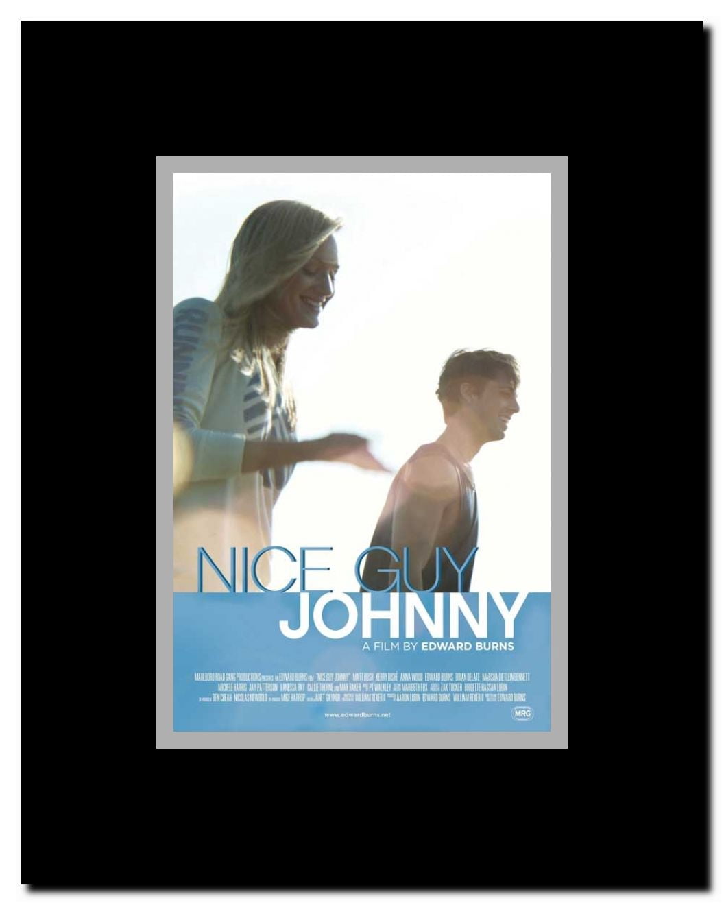 Nice Guy Johnny Framed Movie Poster