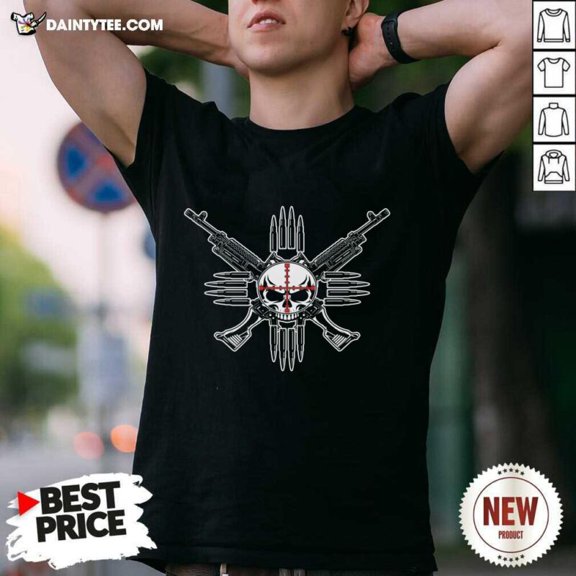 Nice Headshot Skull Unisex T-shirt, Size S-5XL