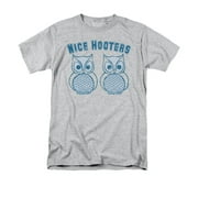 Nice Hooters - Mens T-Shirt, Grey, 3XL