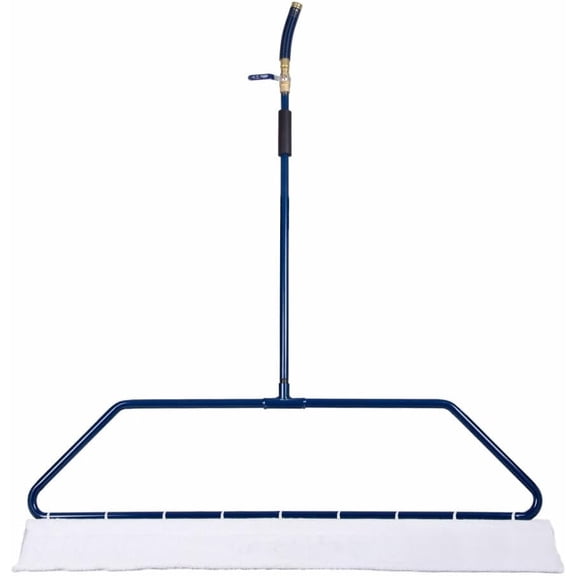 Nice Ice 52-inch Wide Portable Hand Held Backyard Ice Rink Resurfacer Groomer for Smoothing Out Skating Rink