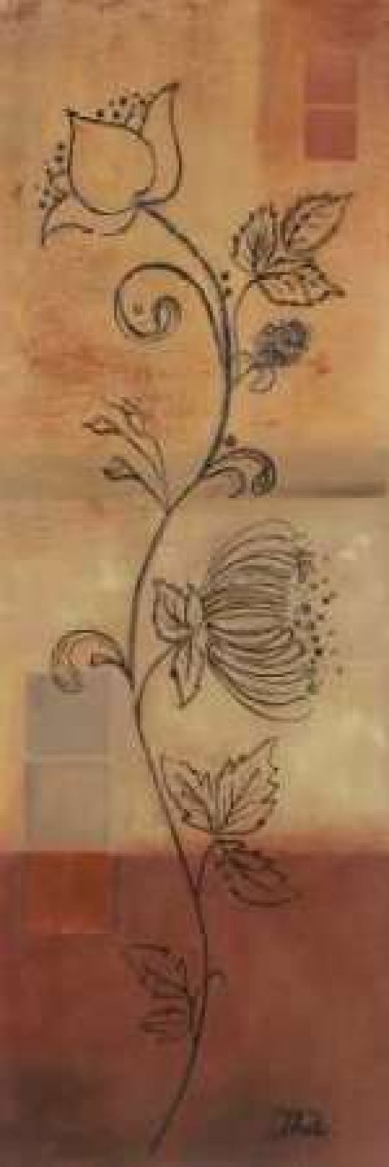Nice Illustration I Canvas Art - Patricia Pinto (8 x 24)