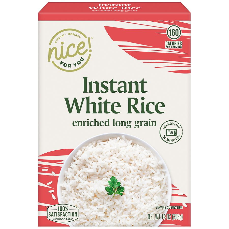 Nice instant white rice deals