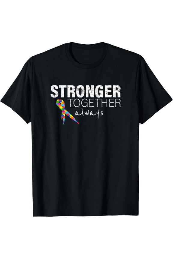 Nice Message Autism Awareness Puzzle Ribon Men Women Kid T-Shirt