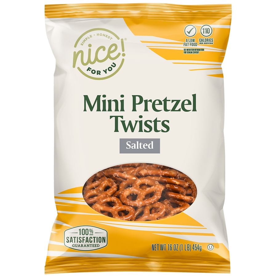 Nice! Mini Pretzel Twists 16.0 oz Pack of 3
