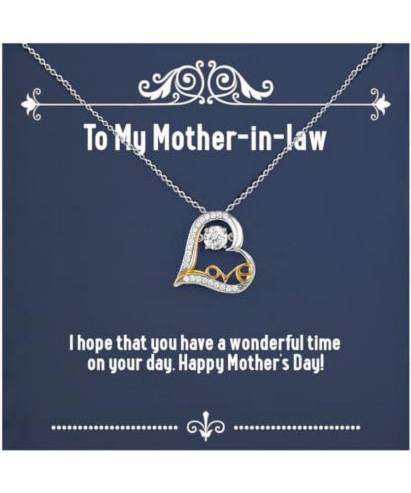 Nice Mother-in-law Gifts, I hope that you have a wonderful.!, Mother-in-law Love Dancing Necklace From Daughter, Jewelry For Mom, Best motherinlaw gifts, Best gifts for motherinlaw, Gift ideas for