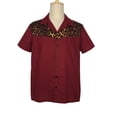 thumbnail image 1 of Nice Pattern Contrast Panel Men Shirts, 1 of 6