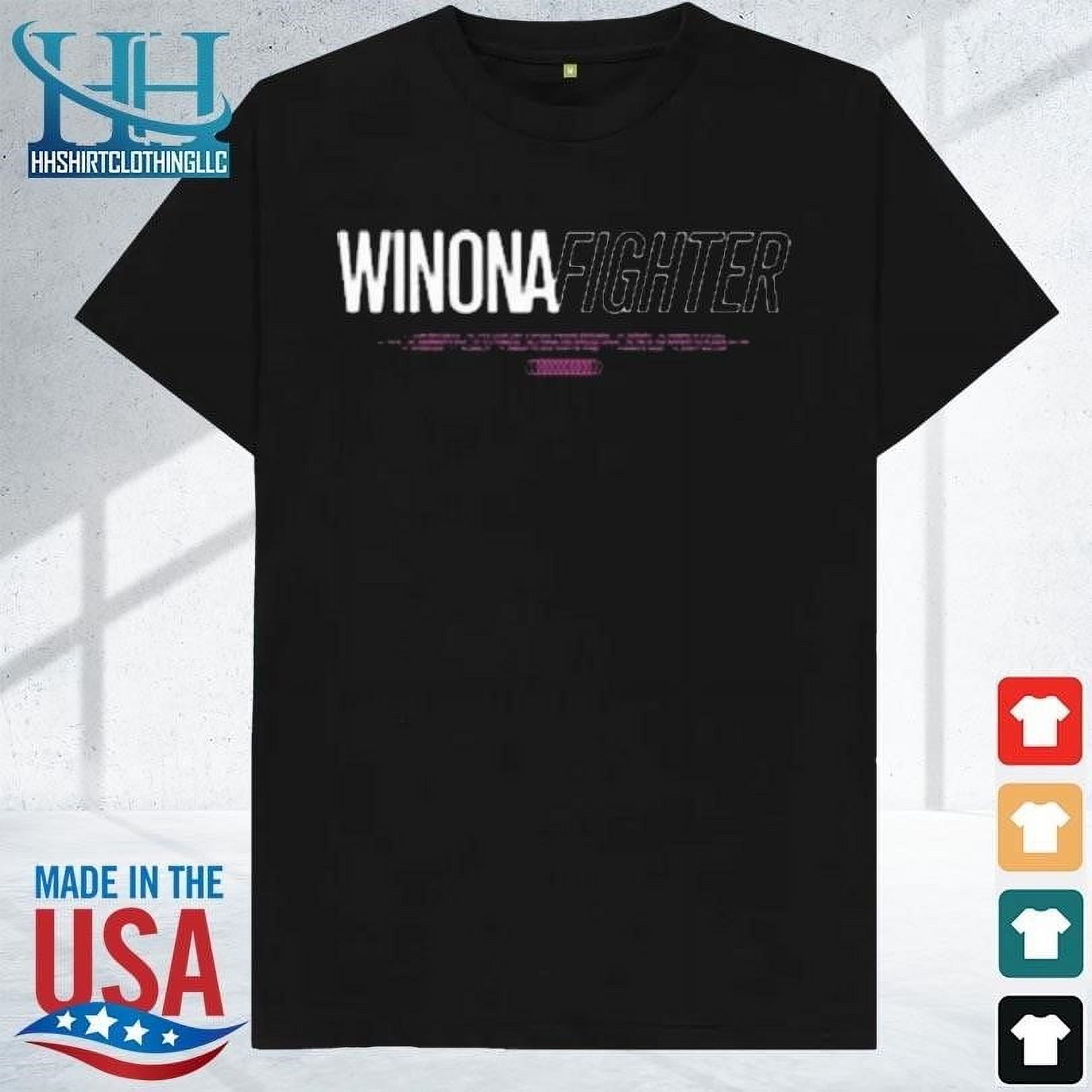 Nice Rise Records Merch Store Shop Winona Fighter Stereo 2024 Shirt