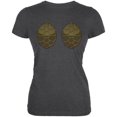 thumbnail image 1 of Nice Shells Dark Heather Juniors Soft T-Shirt - Medium, 1 of 1