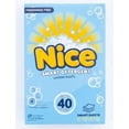 thumbnail image 1 of Nice Smart Detergent Laundry Sheets, Fragrance Free, Eco-Friendly & Hypoallergenic, 40 Loads, 1 of 5