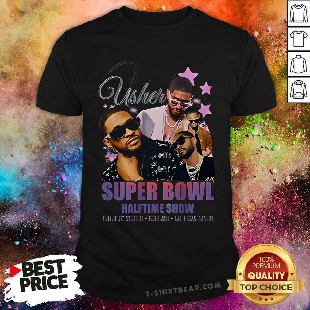 Nice Super Bowl Halftime Show 2024 Usher TShirt