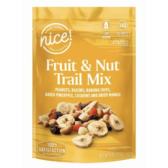 Nice Trail Mix Fruit & Nut 9.0 Oz