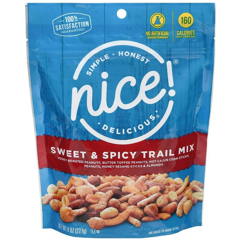 Nice! Trail Mix Sweet & Spicy 8.0 oz Pack of 2 