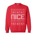thumbnail image 1 of Nice Ugly Holiday Sweatshirt Crewneck Sweatshirt, 1 of 2
