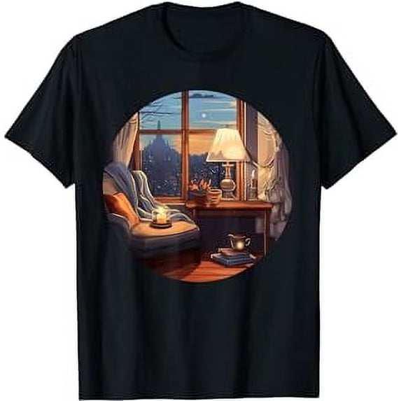 Nice candlelight at home for cozy time in cold winter T-Shirt