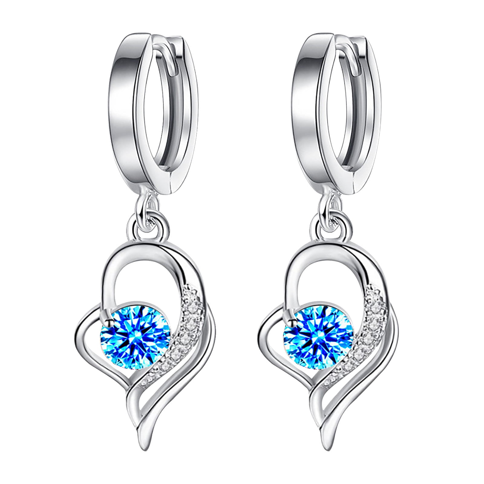 Nice earrings, Women's Pendant Earrings Eternal Heart Ladies