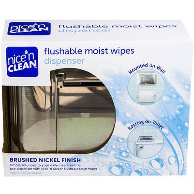 Nice'n Clean Flushable Moist Wipes Dispenser