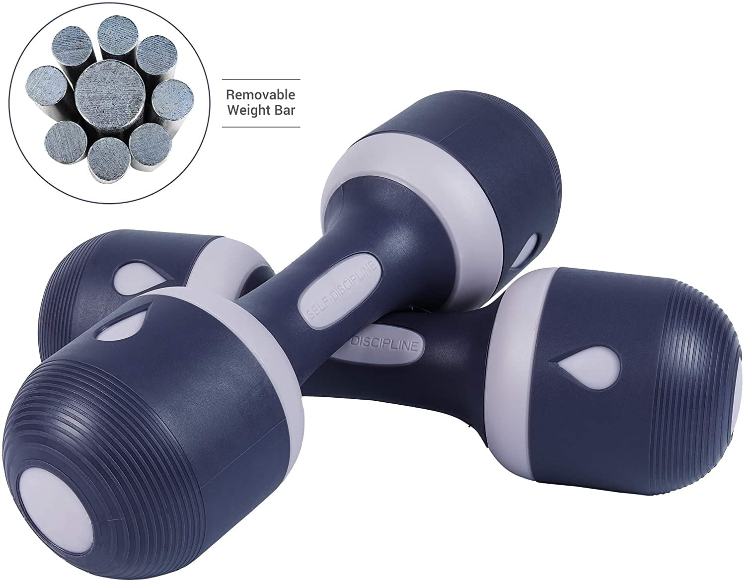 Ainfox adjustable dumbbell set portable gym office home online plating
