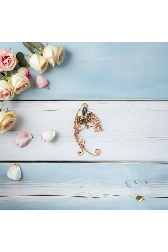 1 Pair Elf Ear Cuffs Style Clip On Earrings For Women No Piercing Required