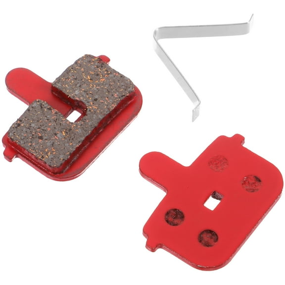 Niceauty Bikes Disc Brake Pad Semi Metallic Material Red 1 Set