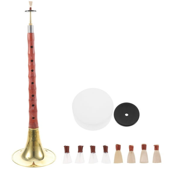 Niceauty 1 Set Folk Wind Musical Instrument Rosewood for Beginners Blowing Ethnic Wind Instrument