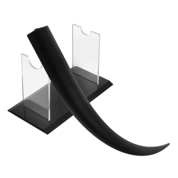 Niceauty Simulation False Eyelash Model Black Vinyl 1 Set