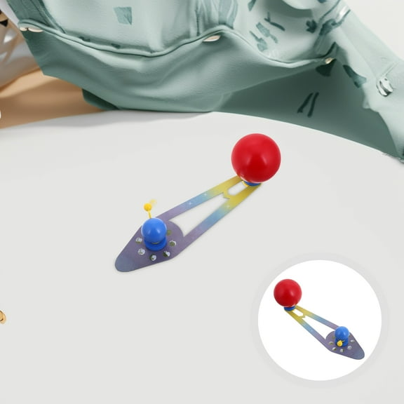 Niceauty 1 Set Solar System Globe Multi Plastic Educational DIY Assembly Homes Students