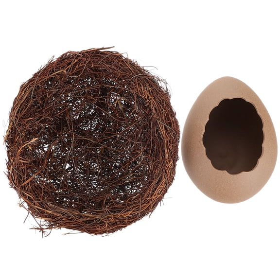 Niceauty 1 Set of Classic Hydroponic Ceramic Planter in Multi Color for Home Decor with Gift Option