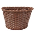 thumbnail image 1 of Niceauty 1Set Compact Brown Plastic Bike Basket Front Detachable Accessory, 1 of 6