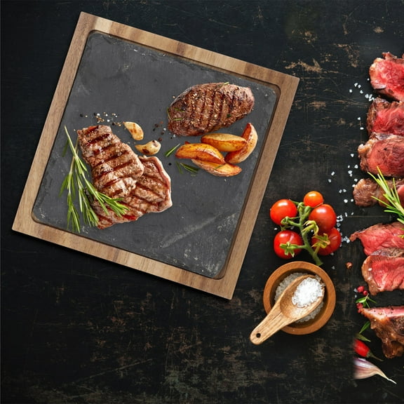 Niceauty 1 Set of Steak Platter Synthetic Material Use for Party
