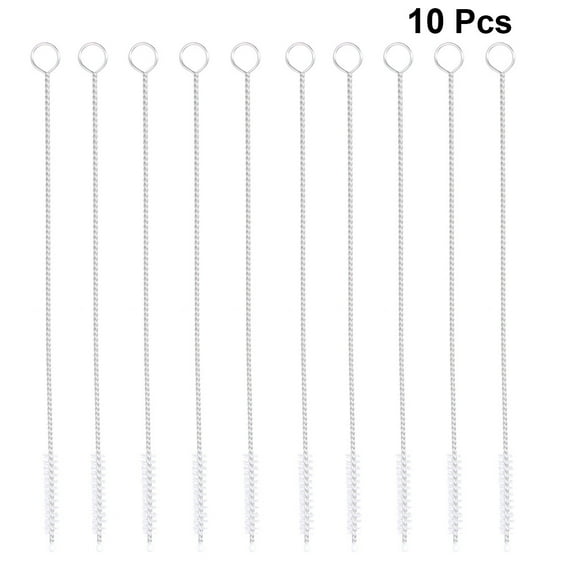 Niceauty 10 Pcs/Set Straw Cleaning Brush Set Multi Cleaning Tools for Kitchen Use