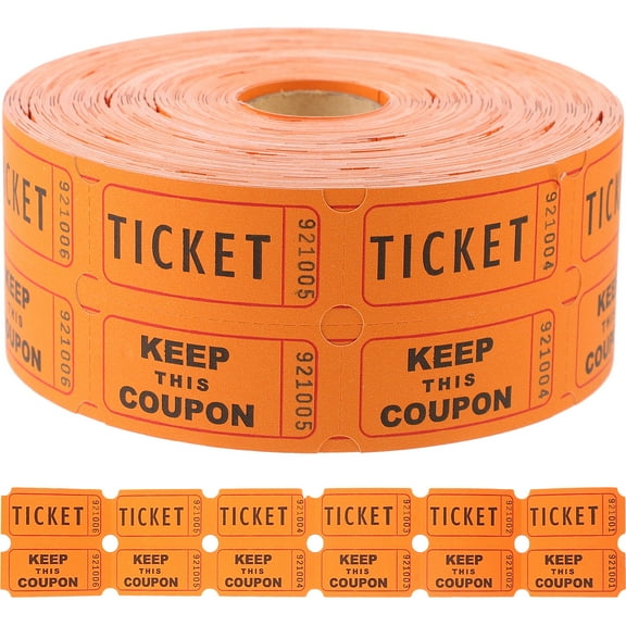 Niceauty Paper Raffle Tickets Roll for Elegant Event Planning
