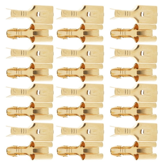 Niceauty 100PCS Automotive Wire End Connectors for Vehicle Electrical Systems with Quick Connect Design