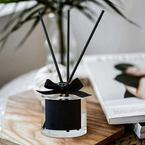 Niceauty 100pcs Black Fibre Diffuser Stick Fragrance Diffusion For Aromatherapy Users In Bathroom Hotel